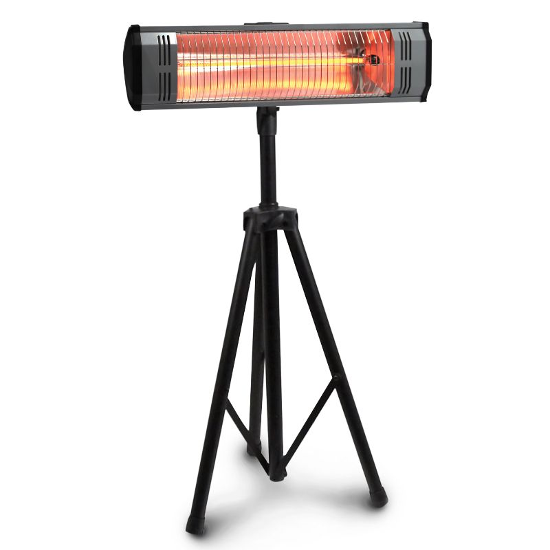 Photo 1 of Heat Storm Infrared Tradesman Tripod 1500W Heater, Outdoor, Black, HS-1500-TT
