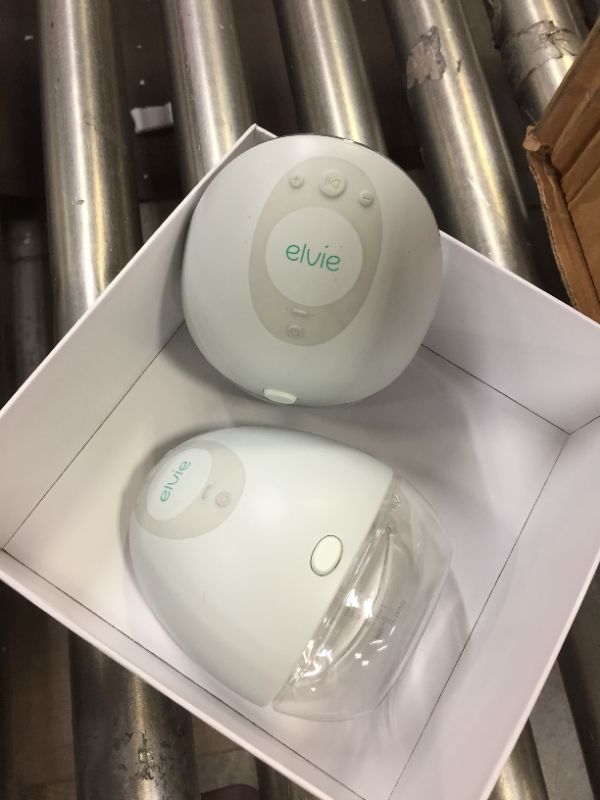 Photo 6 of Elvie Double Electric Wearable Smart Breast Pump | Silent Hands-Free Portable Breast Pump That Can Be Worn in-Bra with App 2-Modes & Variable Suction
