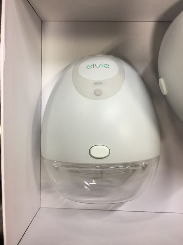 Photo 2 of Elvie Double Electric Wearable Smart Breast Pump | Silent Hands-Free Portable Breast Pump That Can Be Worn in-Bra with App 2-Modes & Variable Suction
