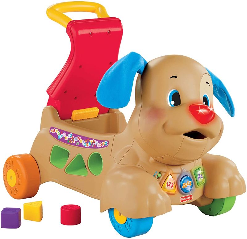 Photo 1 of Fisher-Price Laugh & Learn Stride-to-Ride Puppy
