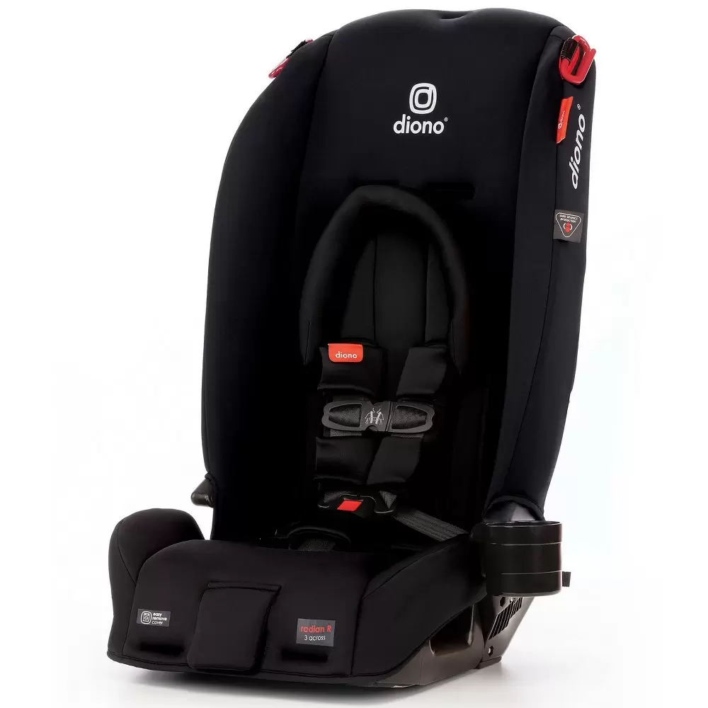 Photo 1 of Diono Radian 3RX All-in-One Convertible Car Seat - Black Jet