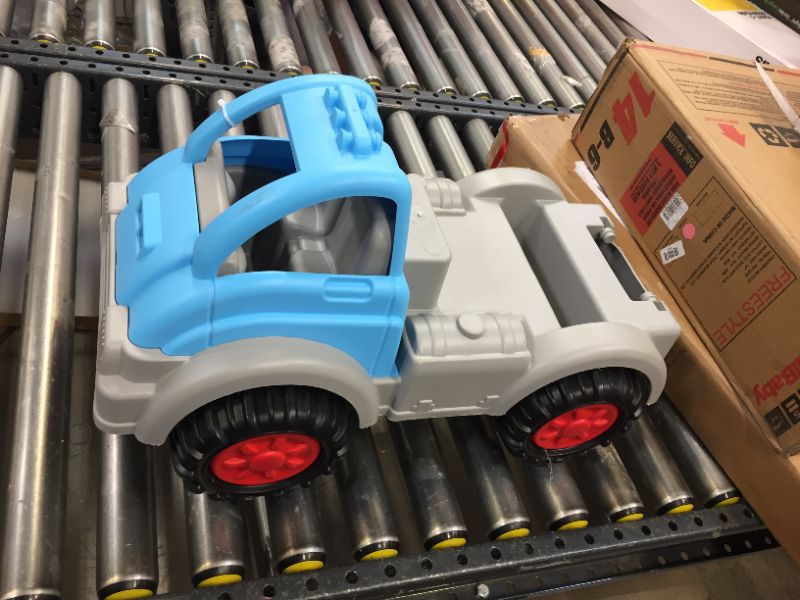 Photo 1 of CHILDS BLUE TRUCK TOY