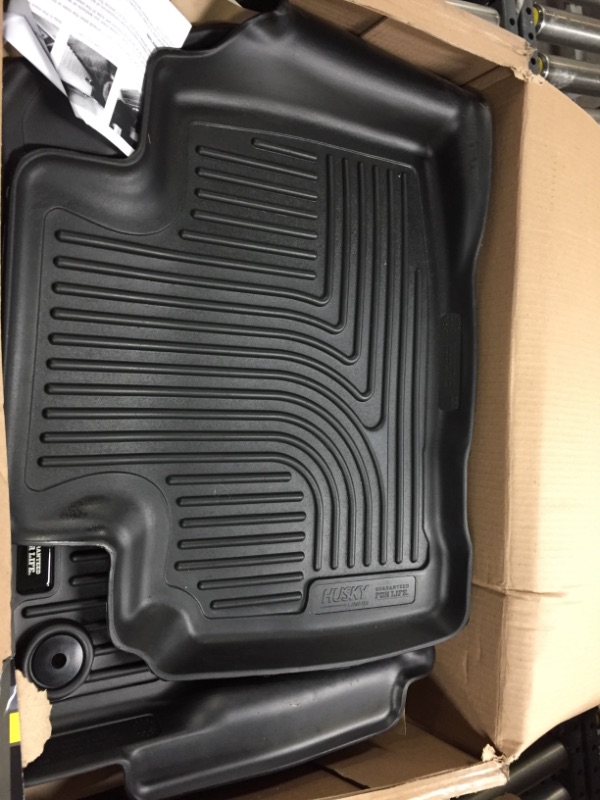 Photo 2 of Husky Liners - 98781 Fits 2015-20 Ford Edge Weatherbeater Front and 2nd Seat Floor Mats Black