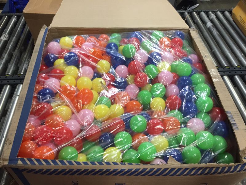 Photo 4 of Click N' Play Phthalate Free & BPA Free, Crush Proof Ball Pit Balls, Bulk 1000 pack