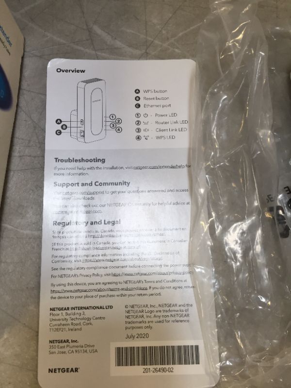 Photo 3 of NETGEAR WiFi 6 Mesh Range Extender (EAX15) - Add up to 1,500 sq. ft. and 20+ Devices with AX1800 Dual-Band Wireless Signal Booster & Repeater (up to 1.8Gbps Speed), WPA3 Security, Smart Roaming
