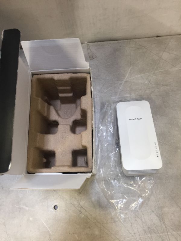 Photo 2 of NETGEAR WiFi 6 Mesh Range Extender (EAX15) - Add up to 1,500 sq. ft. and 20+ Devices with AX1800 Dual-Band Wireless Signal Booster & Repeater (up to 1.8Gbps Speed), WPA3 Security, Smart Roaming
