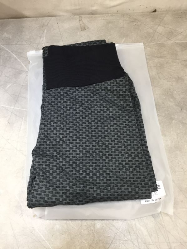 Photo 1 of MOHUACHI High Waist Tummy Control Yoga Pants for Women Butt Lifting Workout Leggings Ruched Butt Leggings Black, SMALL