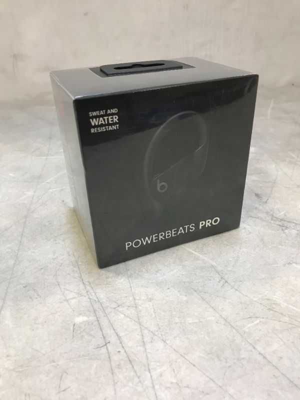 Photo 1 of Powerbeats Pro Wireless Earbuds - Apple H1 Headphone Chip, Class 1 Bluetooth Headphones, 9 Hours of Listening Time, Sweat Resistant, Built-in Microphone - Black
