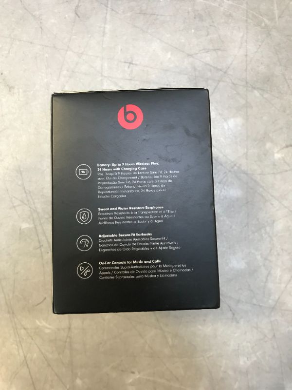 Photo 4 of Powerbeats Pro Wireless Earbuds - Apple H1 Headphone Chip, Class 1 Bluetooth Headphones, 9 Hours of Listening Time, Sweat Resistant, Built-in Microphone - Black
