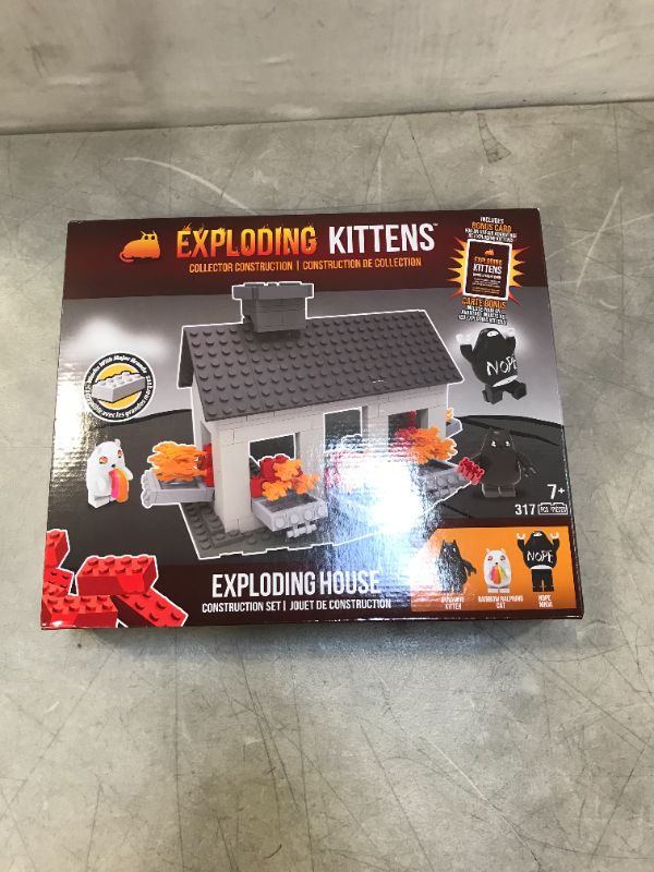 Photo 1 of Exploding Kittens Collector Construction. 317 Pcs. Exploding House 13718WM