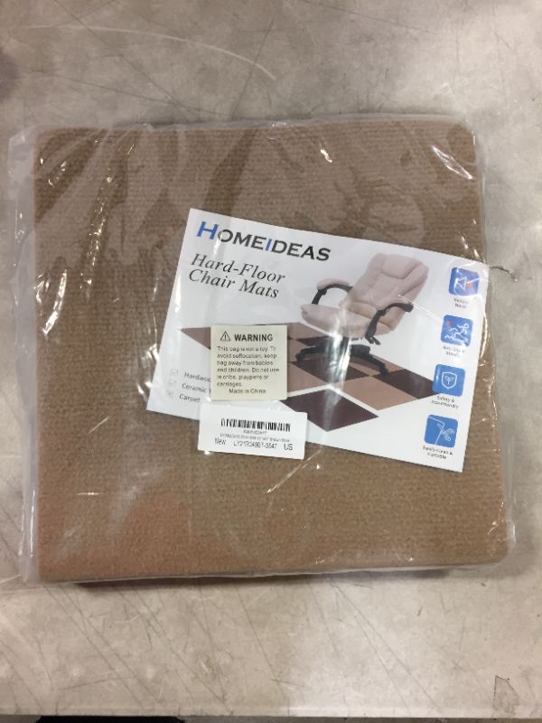 Photo 4 of HOMEIDEAS Office Chair Mat for Hardwood Floor peel and stick- Mats for Rolling Chairs,
