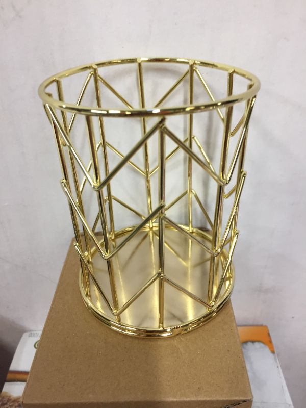 Photo 1 of GOLDEN PENCIL HOLDER 3PK