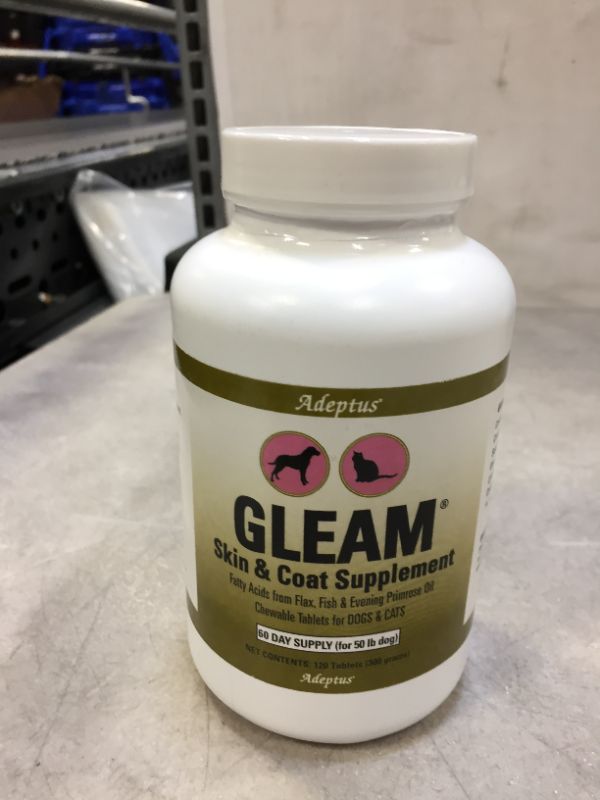 Photo 2 of Adeptus Nutrition Gleam Pet Tablets NO EXPIRATION LISTED
