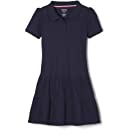 Photo 1 of Girl's School by French Toast Ruffled Pique Polo Dress, Size: M (7/8)