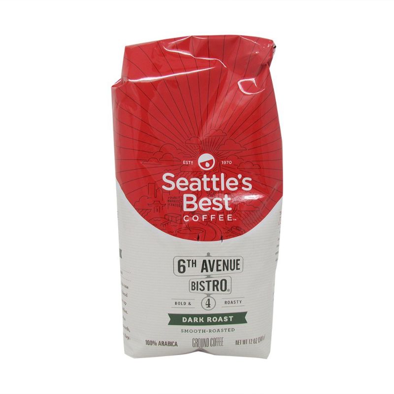 Photo 1 of 3 pack - Seattle's Best Coffee, Signature Blend No.4, Medium Dark & Rich, 12 oz each - best by july 17 - 22 
