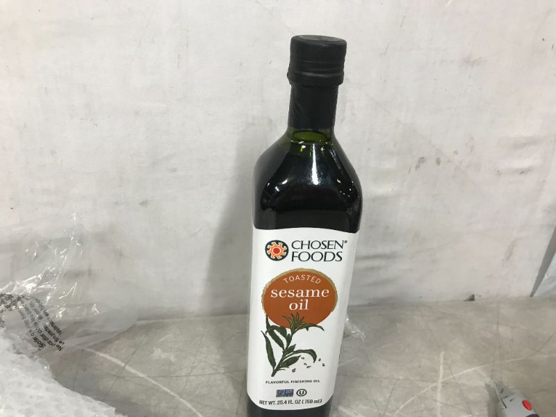 Photo 3 of Chosen Foods Toasted Sesame Oil Flavorfull Finishing Oil 25.4flbest by 03-2022