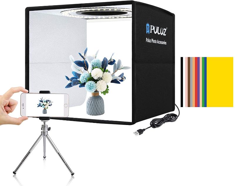 Photo 1 of Puluz Led Mini  Portable Photo Studio 6 colors Backdrops