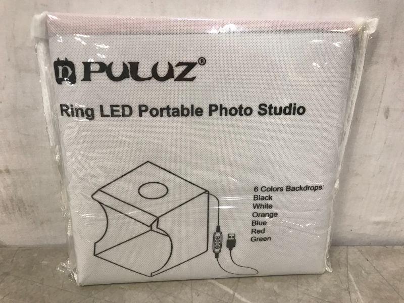 Photo 2 of Puluz Led Mini  Portable Photo Studio 6 colors Backdrops