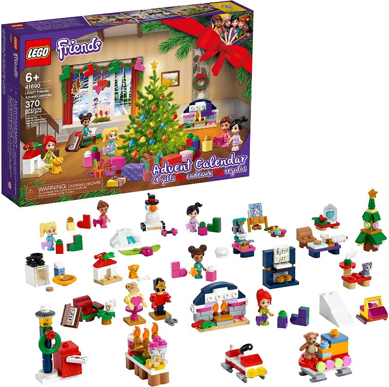 Photo 1 of LEGO Friends Advent Calendar 41690 Building Kit; Christmas Countdown for Creative Kids; New 2021 (370 Pieces)
