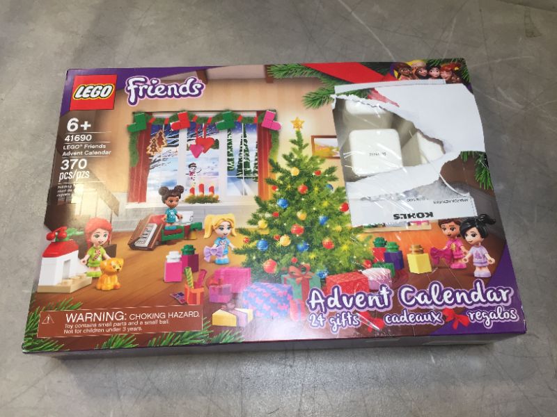 Photo 2 of LEGO Friends Advent Calendar 41690 Building Kit; Christmas Countdown for Creative Kids; New 2021 (370 Pieces)
