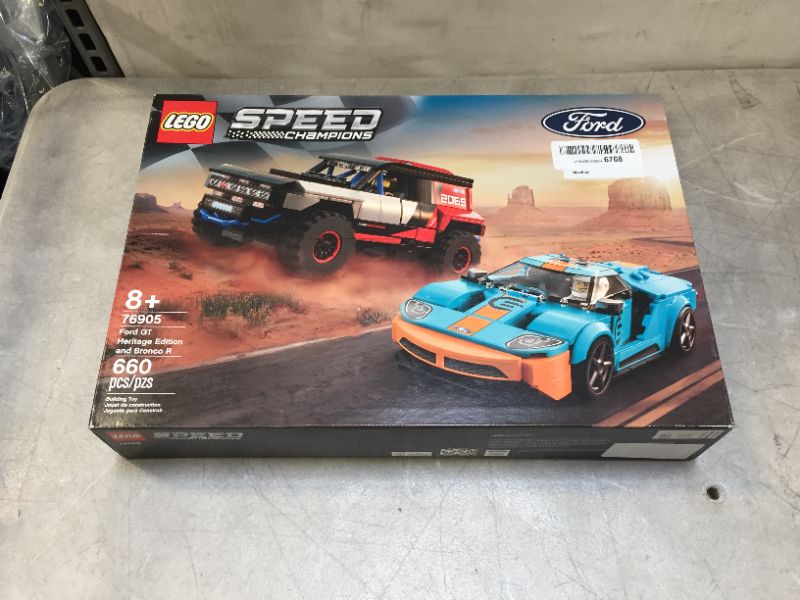 Photo 1 of LEGO Speed Champions - Ford GT Heritage Edition and Bronco R (76905.)
