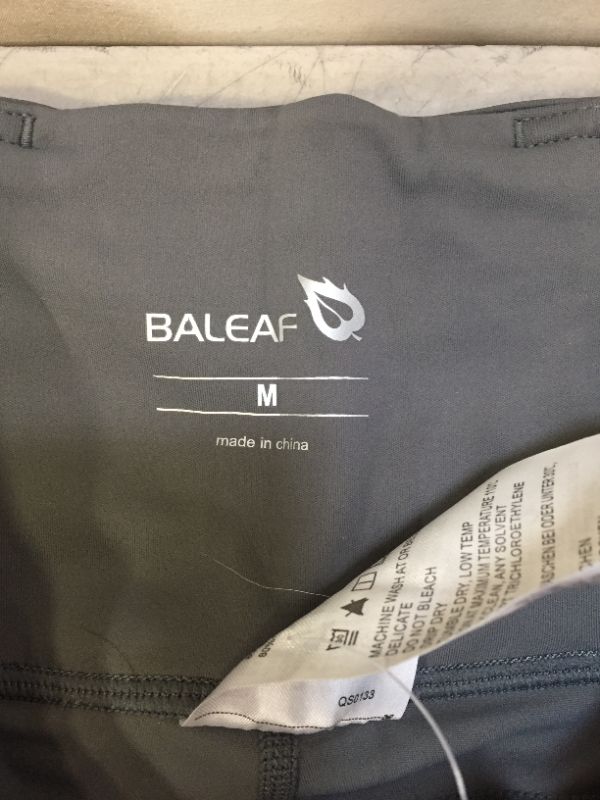 Photo 2 of BALEAF WOMEN'S GRAY LEGGINGS WITH POCKETS, ACTIVE WWEAR, SPORTS WEAR, LOUNGE MEDIUM