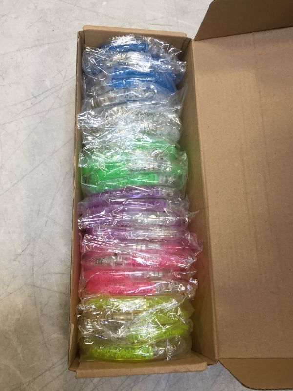 Photo 1 of 24 PACK GLOW BRACELETS