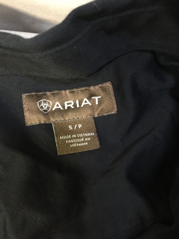 Photo 2 of Ariat Men's Big and Tall Team Logo Long Sleeve Twill Shirt Small