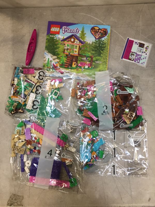 Photo 2 of LEGO Friends Forest House 41679 Building Kit; Forest Toy with a Tree House; Great Gift for Kids Who Love Nature; New 2021 (326 Pieces)
