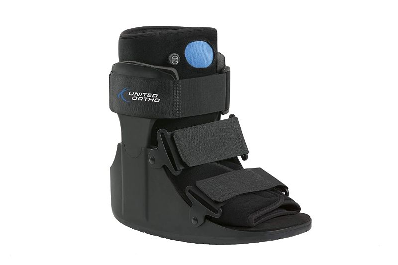 Photo 1 of 
United Ortho Short Air Cam Walker Fracture Boot, Fits Left or Right, Large, Black
