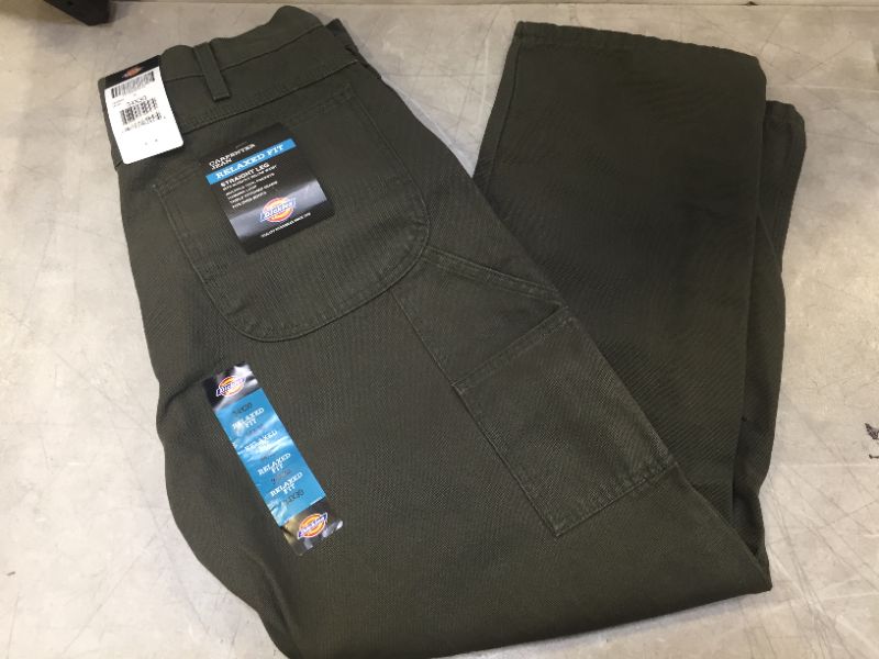 Photo 2 of Dickies Men's Relaxed Fit Straight Leg Carpenter Duck Jeans 34X30
