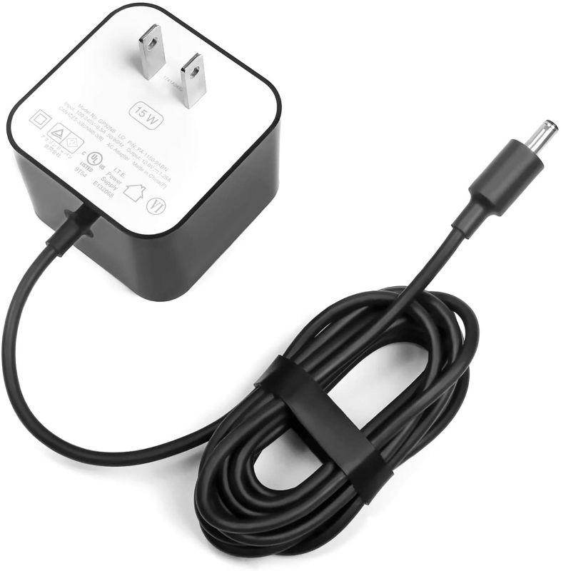 Photo 1 of Charger for Amazon Echo Show 5 Power Adapter 15W Echo Dot (3rd Gen),Echo Spot, Fire TV Cube Echo Dot (4th Gen) 12v 1.25a GP92NB PA-1150-9ABN A255-120-125W-US1