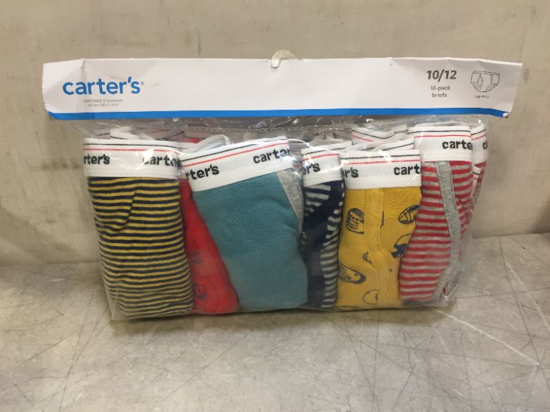 Photo 2 of Carter's 10-Pack Cotton Briefs SIZE 10/12
