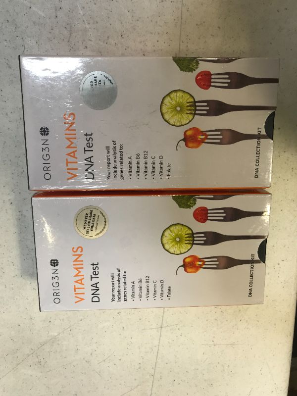 Photo 1 of 2 pack of Vitamins DNA test kit