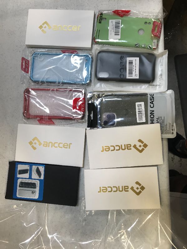 Photo 1 of 10 pack of phone cases various types and phone styles