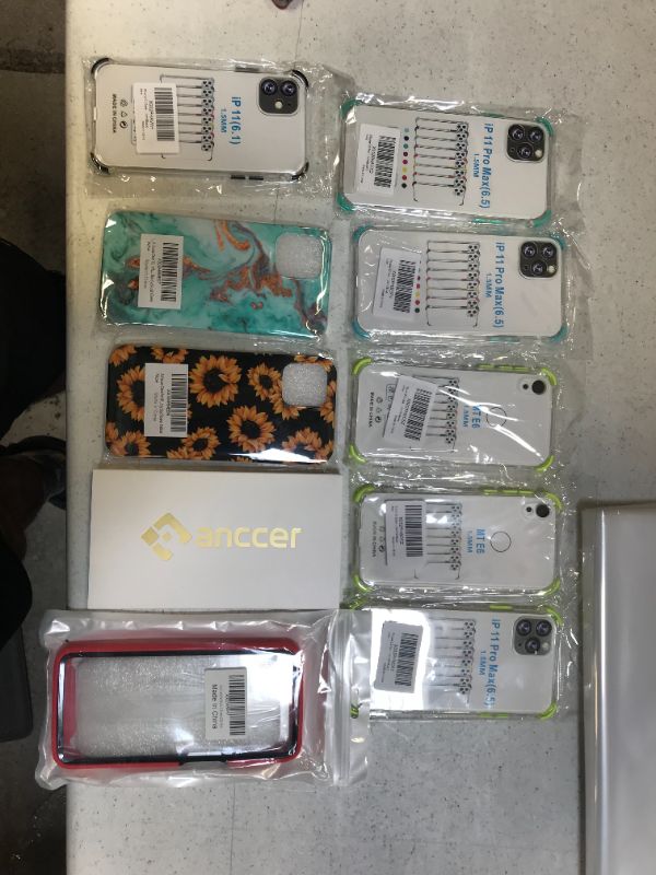 Photo 1 of 10 pack of phone cases various styles and types