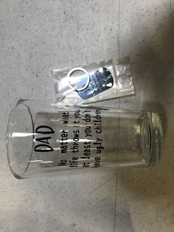 Photo 1 of Fathers day cup gift with tag accessory