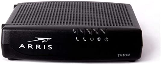 Photo 1 of ARRlS TM1602A Touchstone Docsis 3.0 Telephony Cable Modem Compatible with TWC Optimum and Other (Renewed)