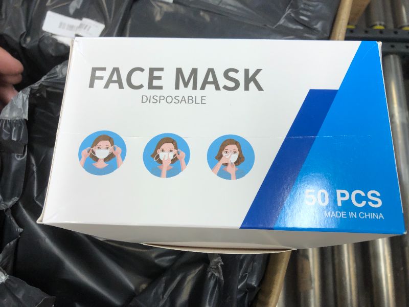 Photo 1 of 50 PACKS FACEMASK 50 IN EACH 
