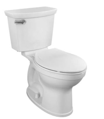 Photo 1 of Champion Tall Height 2-Piece High-Efficiency 1.28 GPF Single Flush Elongated Toilet in White Seat Included