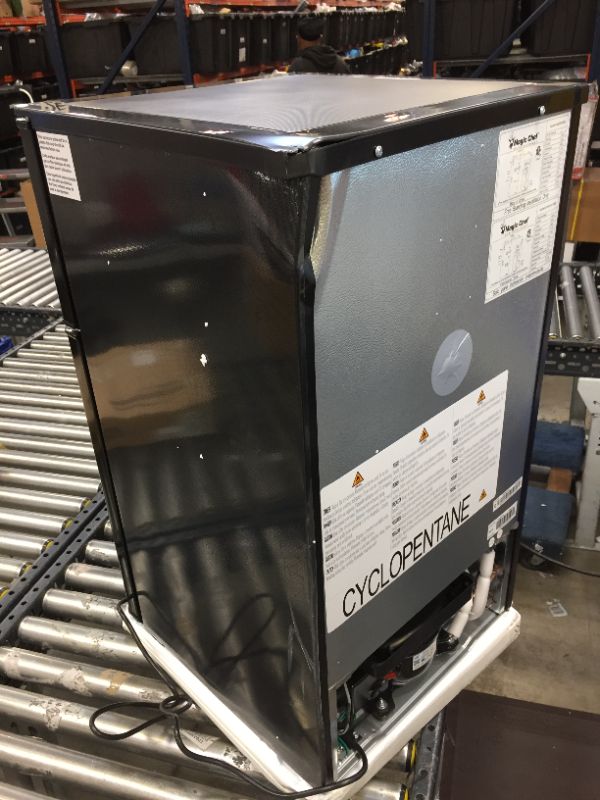 Photo 1 of 3.1 cu. ft. Mini Fridge in Black
