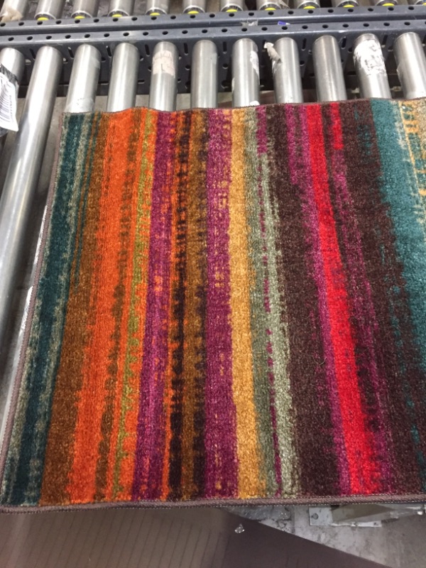 Photo 1 of 94X24 COLORFUL PATTERN RUG