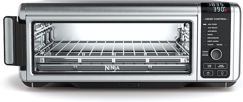 Photo 1 of Ninja SP101 Foodi Counter-top Convection Oven, 8 Functions + Standard Height, Stainless Steel/Black
