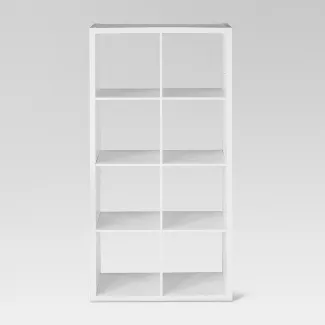 Photo 1 of 13" 8 Cube Organizer Shelf White - Threshold
