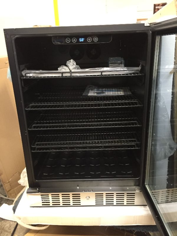 Photo 1 of NewAir Beverage Refrigerator Built in Cooler with 177 Can Capacity Soda Beer Fridge