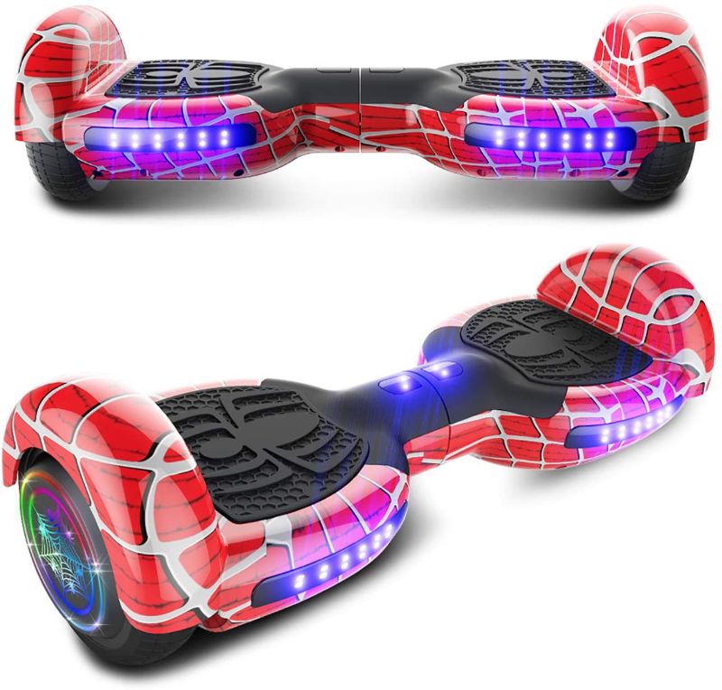 Photo 1 of CHO Spider Wheels Series Hoverboard UL2272 Certified Hover Board Electric Scooter with Built in Speaker Smart Self Balancing Wheels
