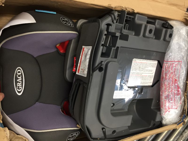 Photo 2 of Graco Affix High Back Booster Car Seat, Grapeade