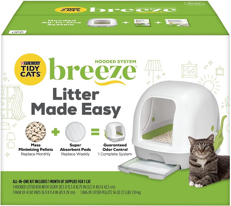 Photo 1 of Tidy Cats Breeze Hooded Cat Litter Box System
