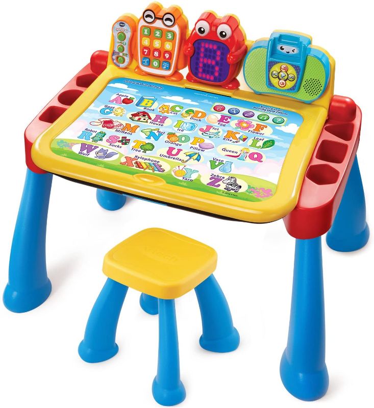 Photo 1 of VTECH TOUCH AND LEARN ACTIVITY DESK DELUXE WITH LEGS - MISSING CHAIR 