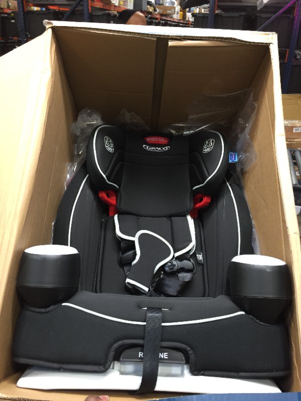 Photo 3 of Graco Atlas 65 2-in-1 Harness Booster Car Seat, Glacier